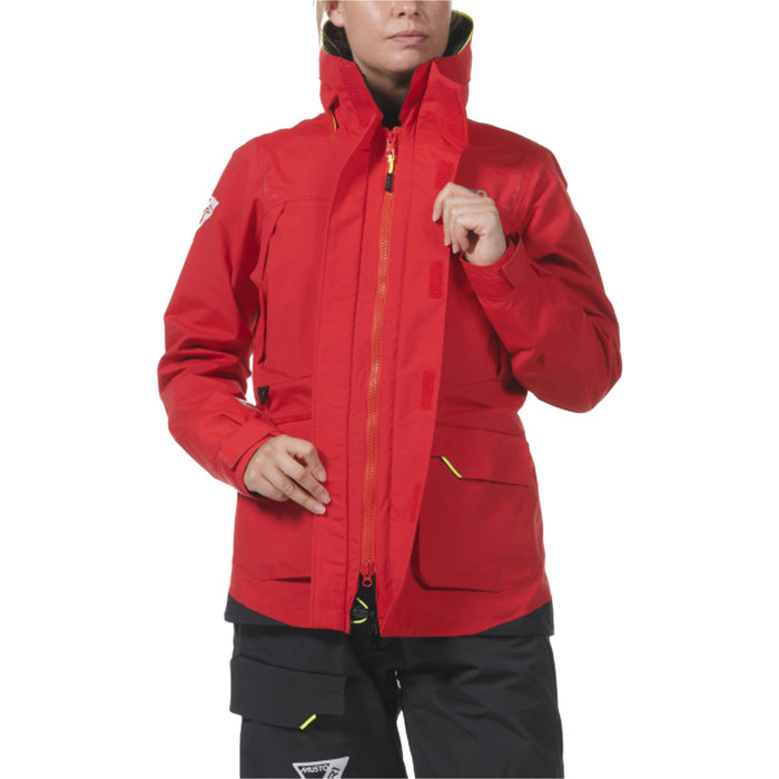 2024 Musto Damen Br1 Channel Jacket 82405 - True Red